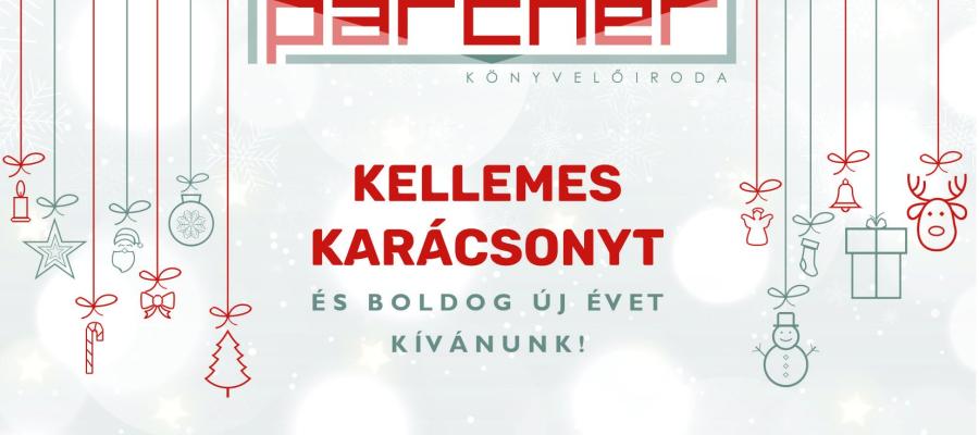 Kellemes karácsonyt és boldog új évet kívánunk!